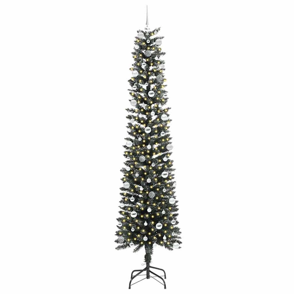 Artificial Christmas Tree with 300 LEDs Green 58 x 58 x 240 cm