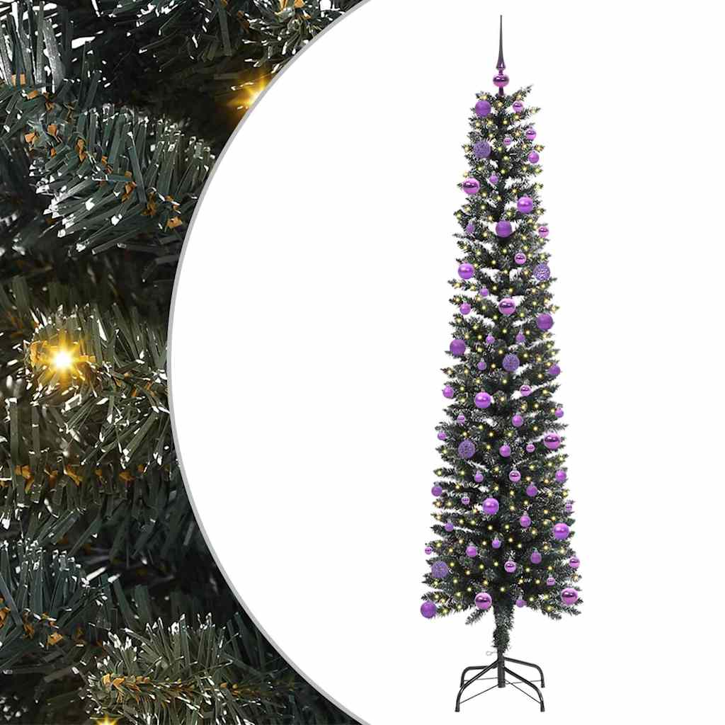 Artificial Christmas Tree with 300 LEDs Green 58 x 58 x 240 cm