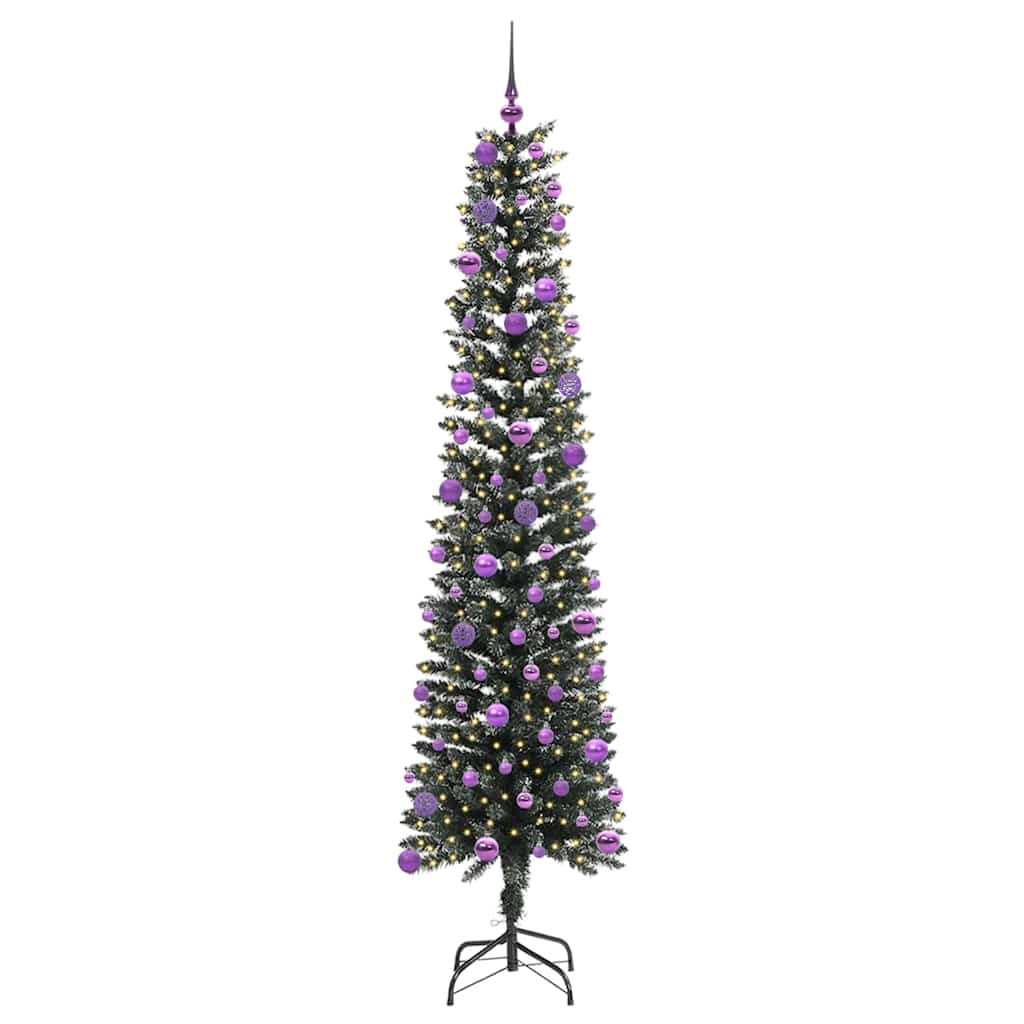 Artificial Christmas Tree with 300 LEDs Green 58 x 58 x 240 cm