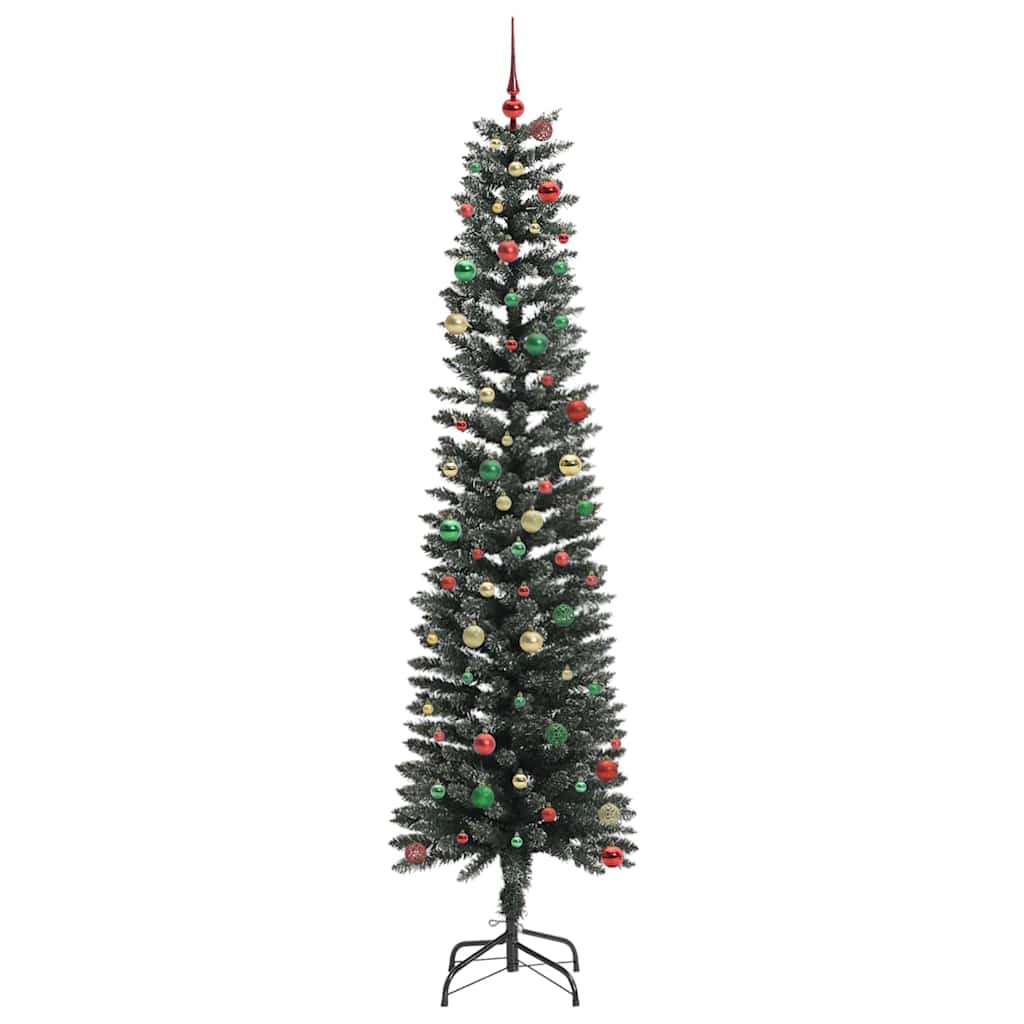 Artificial Christmas Tree with 300 LEDs Green 58 x 58 x 240 cm
