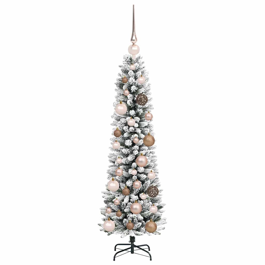 Artificial Christmas Tree with 150 LEDs with Stand White 120 cm