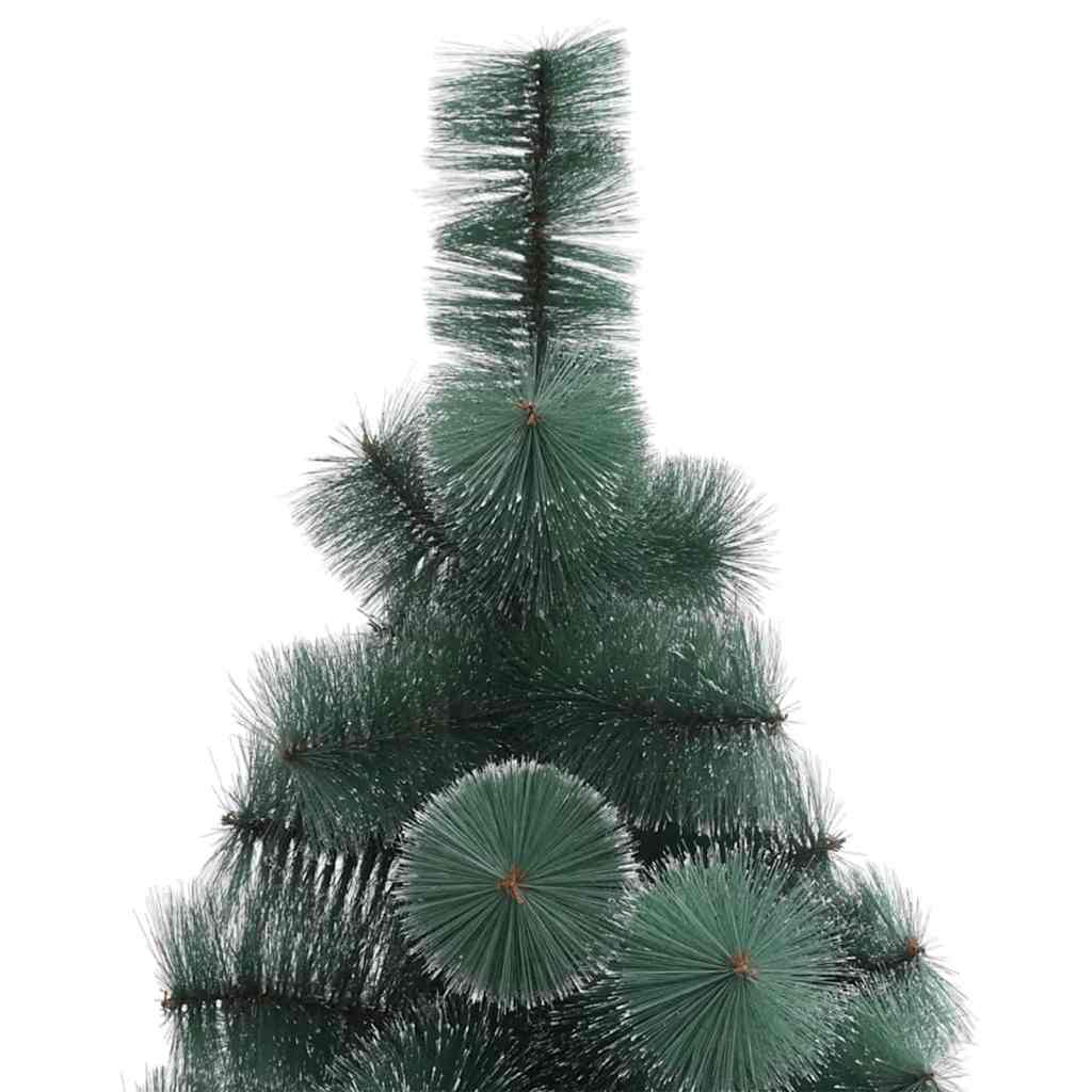 Artificial Pre-lit Christmas Tree with Ball Set Green 210 cm