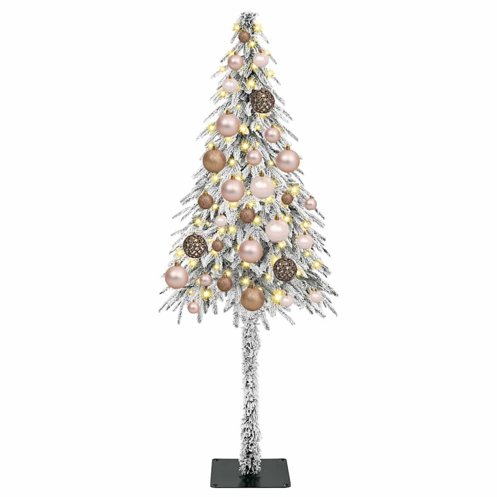 Christmas Tree with 150 LEDs White 120 cm PE and Steel