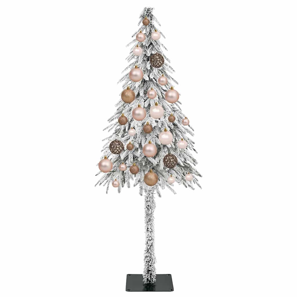 Christmas Tree with 150 LEDs White 120 cm PE and Steel