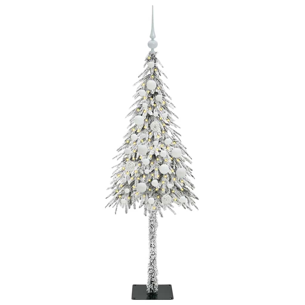 Christmas Tree with 150 LEDs White 120 cm PE and Steel