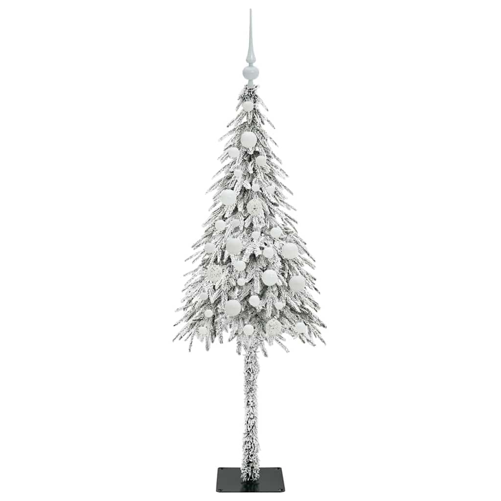 Christmas Tree with 150 LEDs White 120 cm PE and Steel