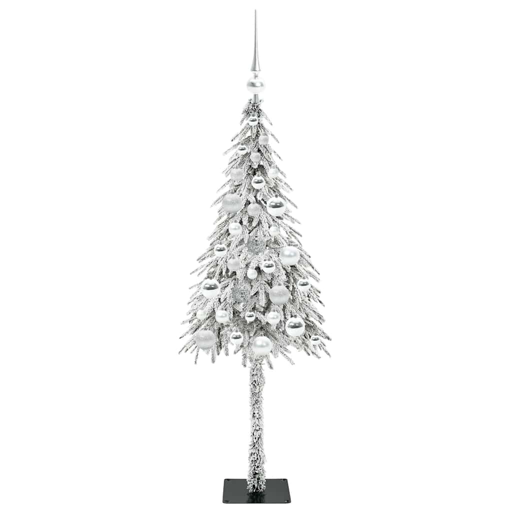 Christmas Tree with 150 LEDs White 120 cm PE and Steel
