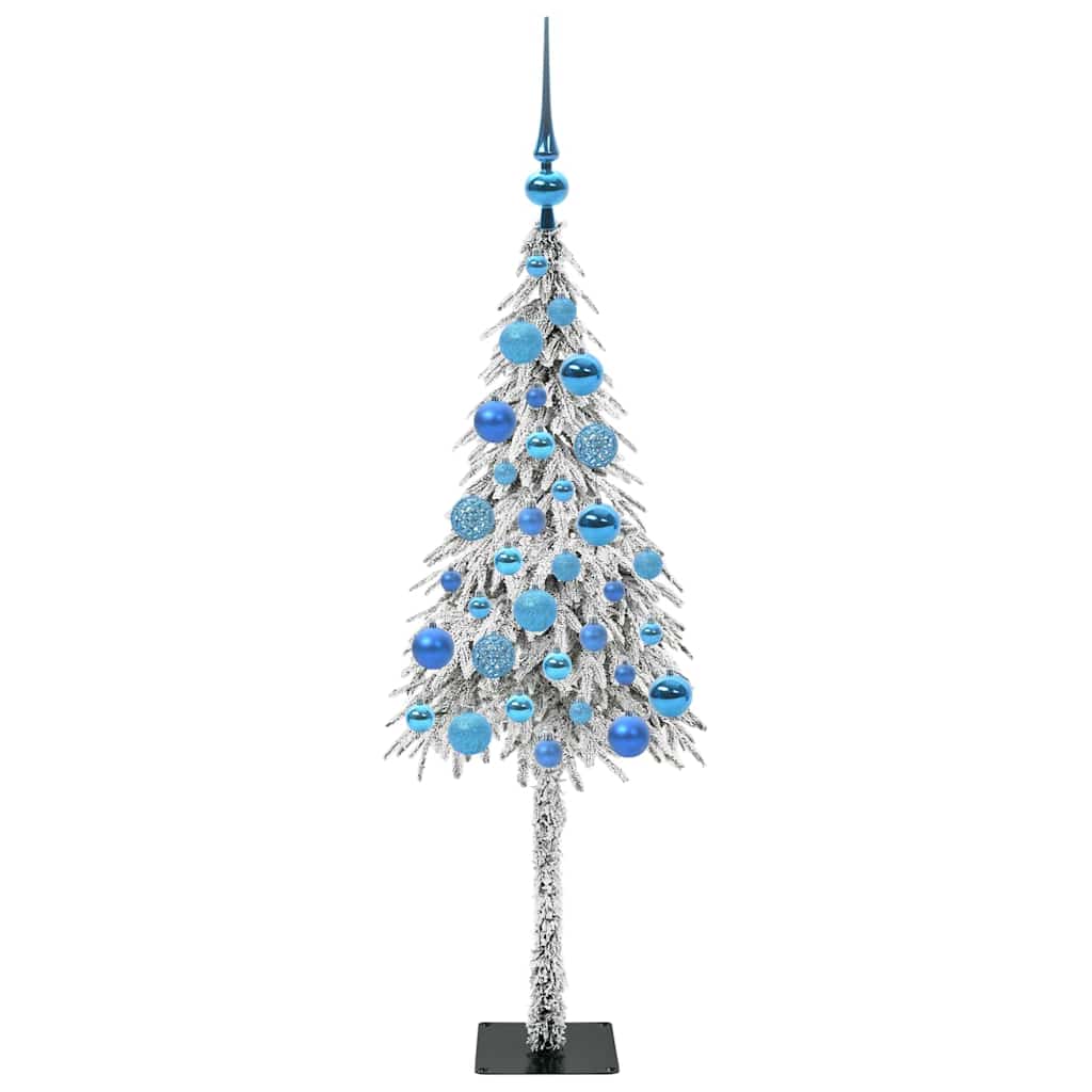 Christmas Tree with 150 LEDs White 120 cm PE and Steel