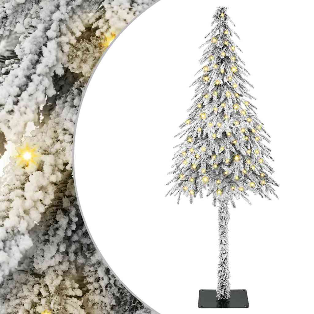 Christmas Tree with 150 LEDs White 150 cm PE and Steel