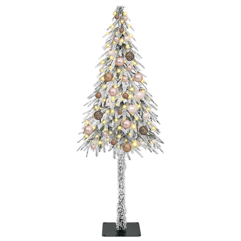 Christmas Tree with 150 LEDs White 150 cm PE and Steel