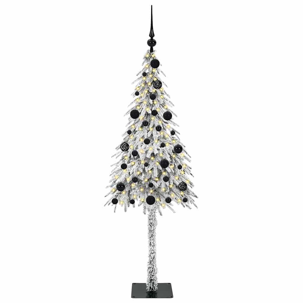 Christmas Tree with 150 LEDs White 150 cm PE and Steel