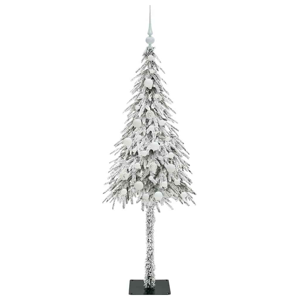 Christmas Tree with 150 LEDs White 150 cm PE and Steel