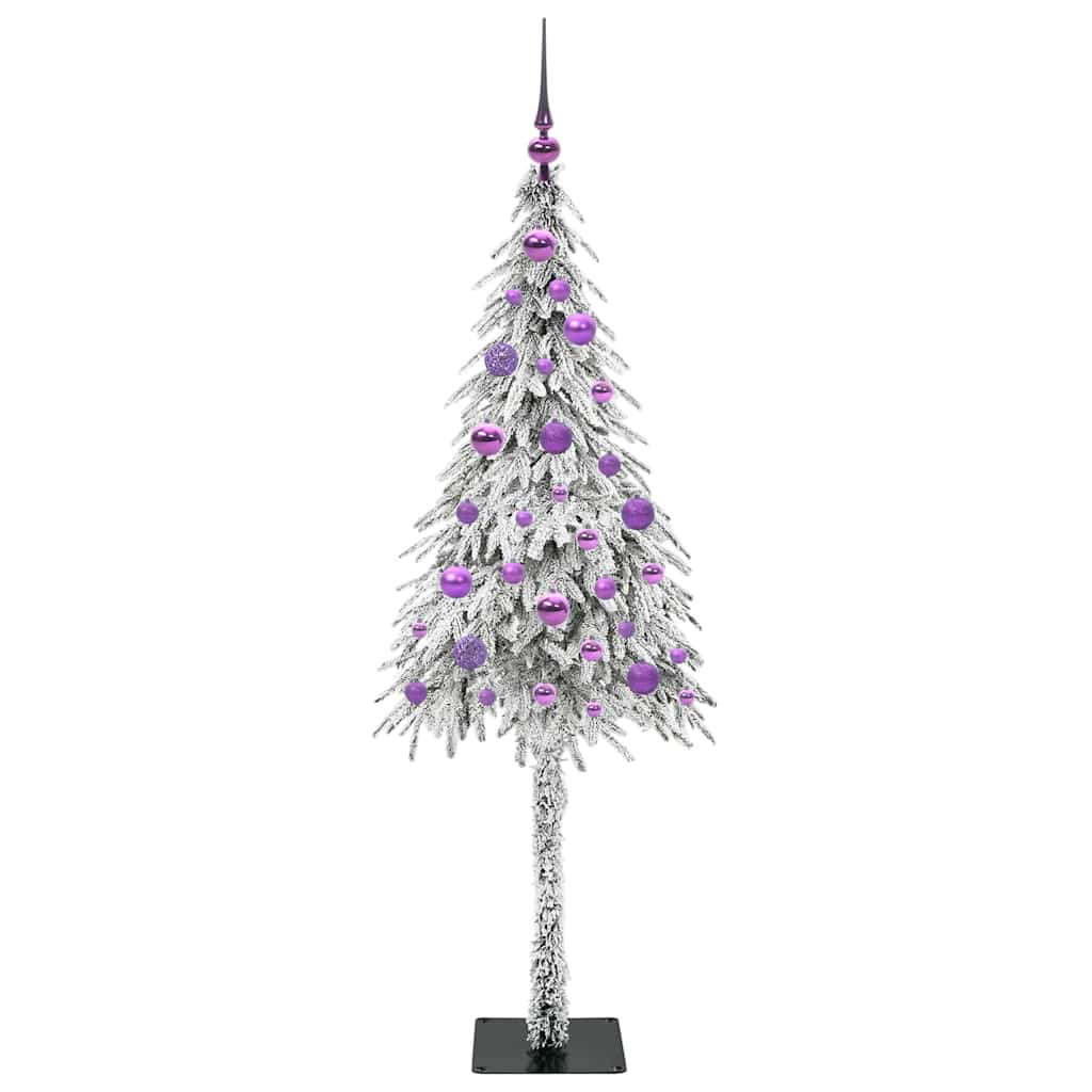 Christmas Tree with 150 LEDs White 150 cm PE and Steel