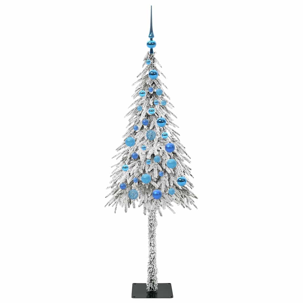 Christmas Tree with 150 LEDs White 150 cm PE and Steel