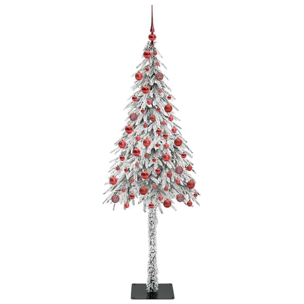 Christmas Tree with 300 LEDs White 180 cm PE and Steel