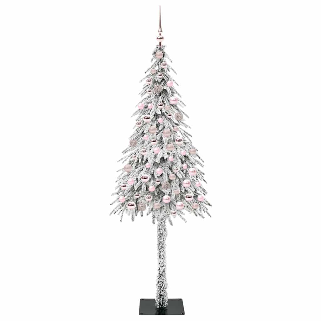 Christmas Tree with 300 LEDs White 180 cm PE and Steel