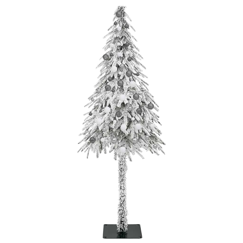 Christmas Tree with 300 LEDs White 210 cm PE and Steel