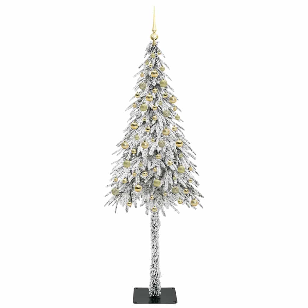 Christmas Tree with 300 LEDs White 210 cm PE and Steel