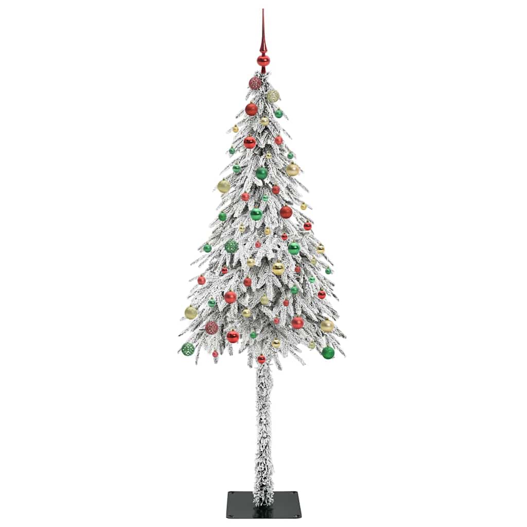 Christmas Tree with 300 LEDs White 210 cm PE and Steel