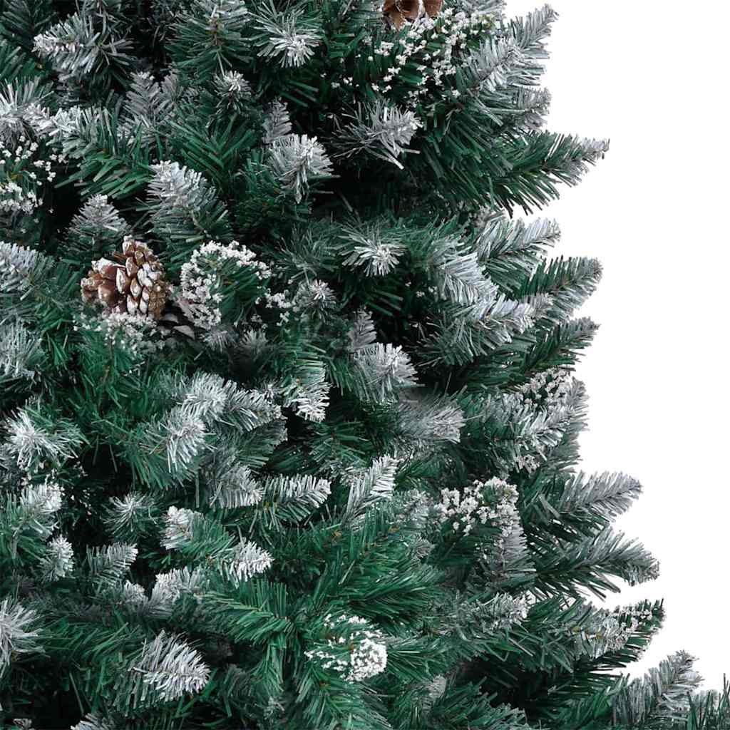 Artificial Christmas Tree with 300 LEDs with Stand Green 180 cm