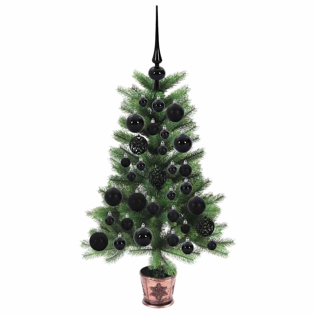 Christmas Tree with 150 LEDs with Stand Green 65 cm PE