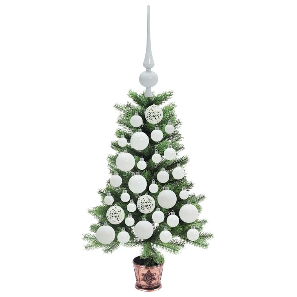 Christmas Tree with 150 LEDs with Stand Green 65 cm PE