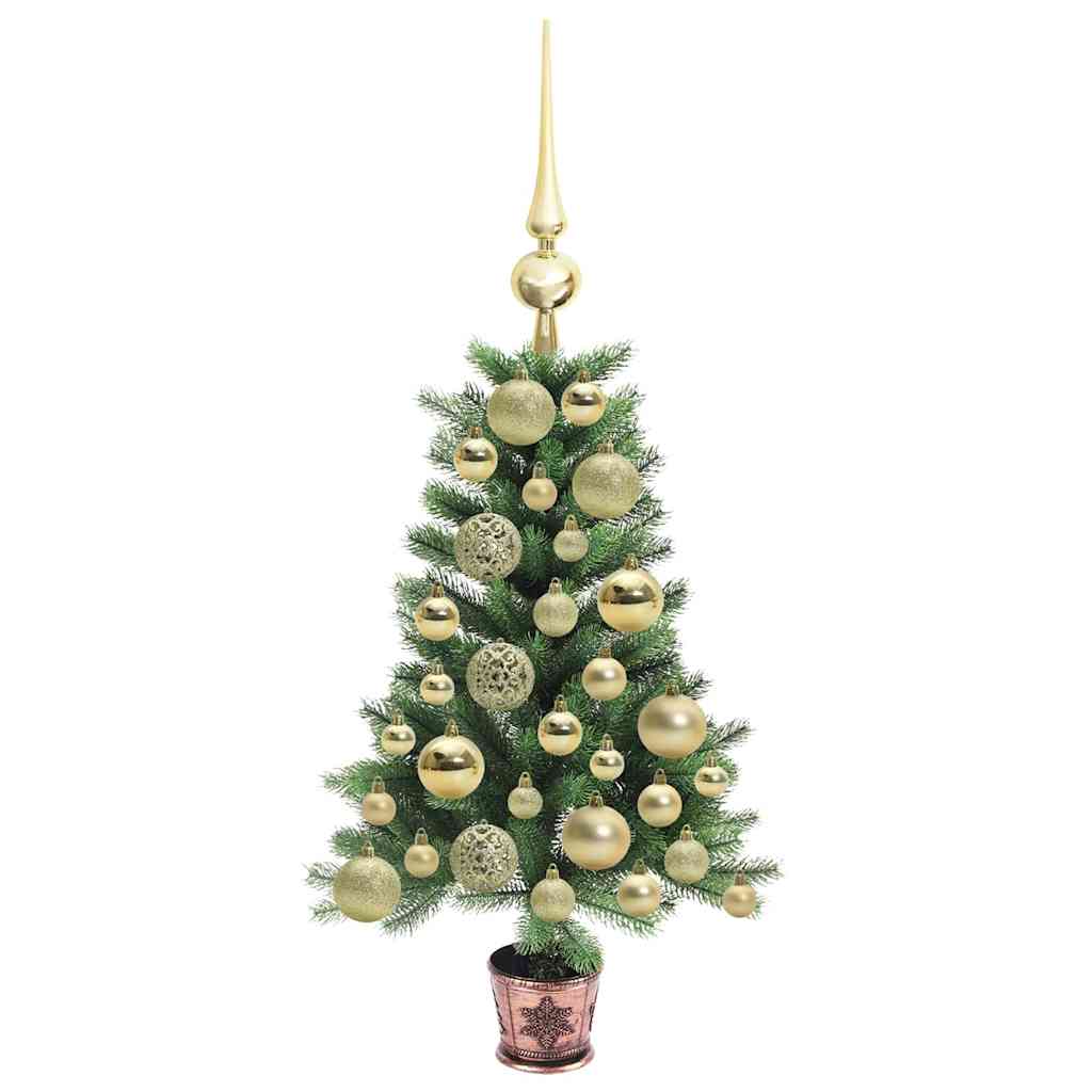 Christmas Tree with 150 LEDs with Stand Green 65 cm PE