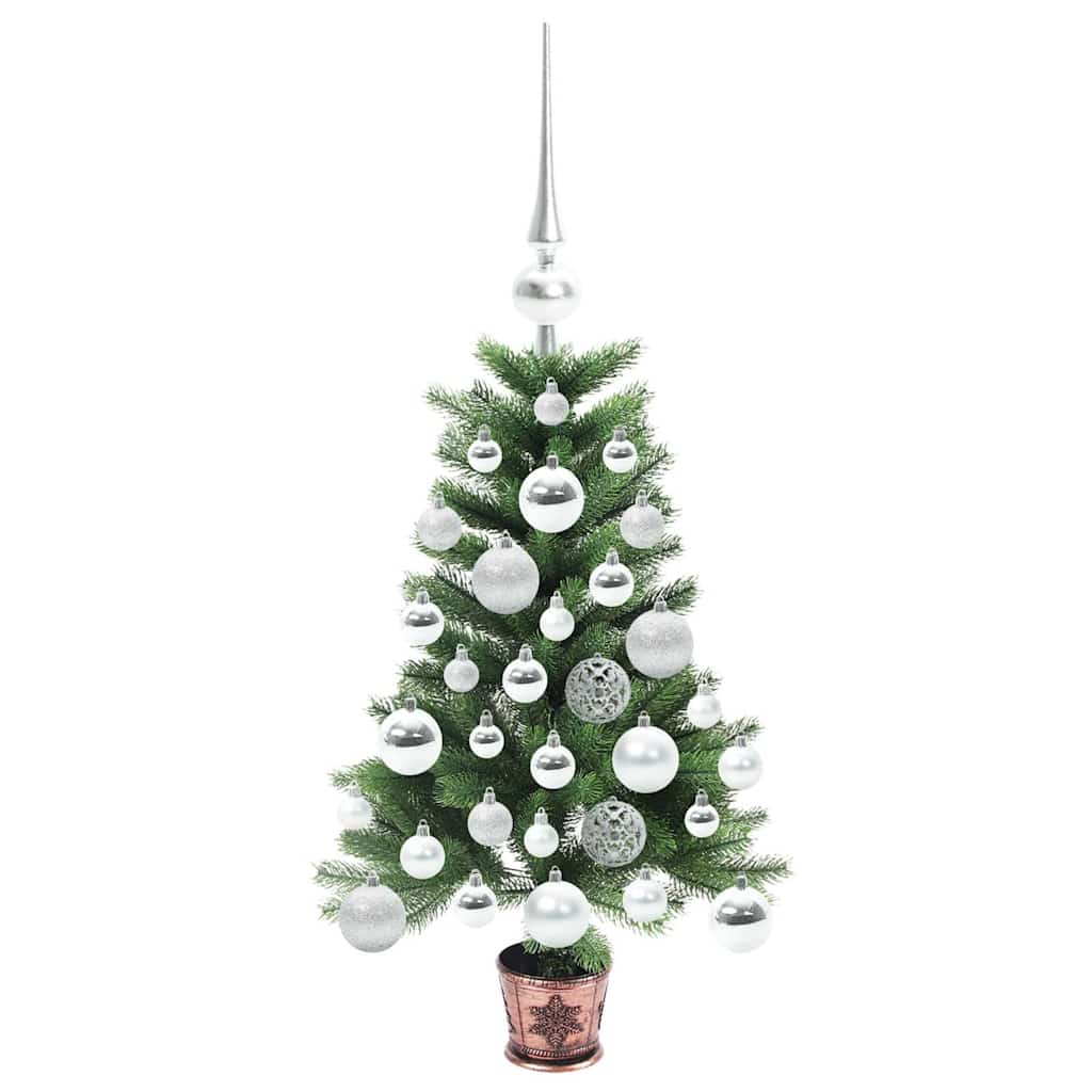 Christmas Tree with 150 LEDs with Stand Green 65 cm PE