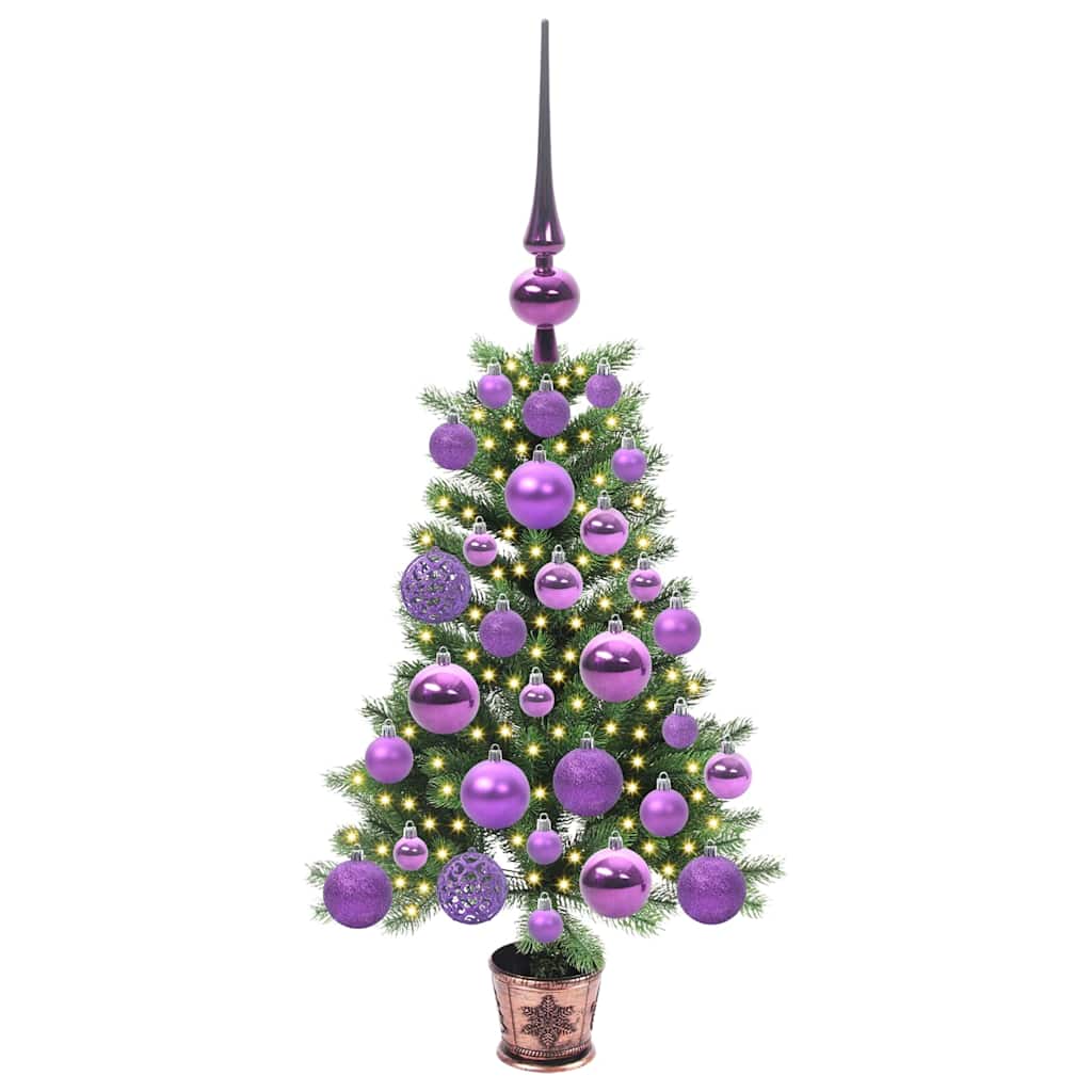 Christmas Tree with 150 LEDs with Stand Green 65 cm PE