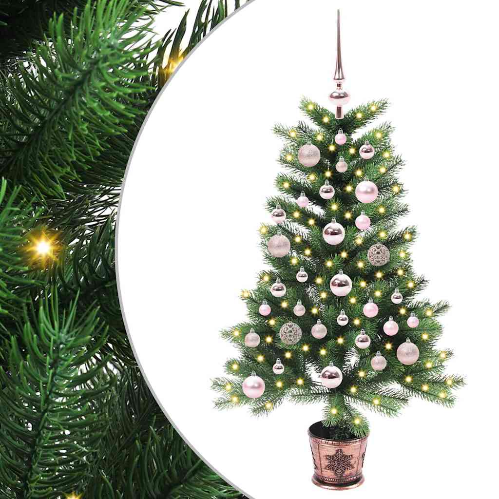 Christmas Tree with 150 LEDs with Stand Green 90 cm PE