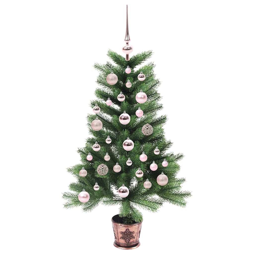 Christmas Tree with 150 LEDs with Stand Green 90 cm PE