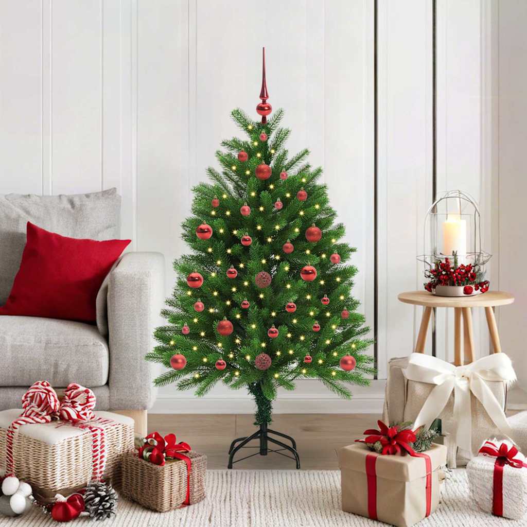 Christmas Tree with 150 LEDs with Stand Green 120 cm PE