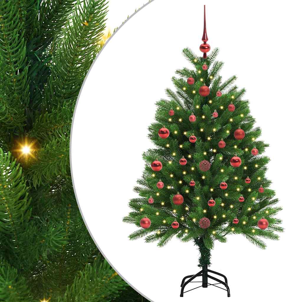 Christmas Tree with 150 LEDs with Stand Green 120 cm PE
