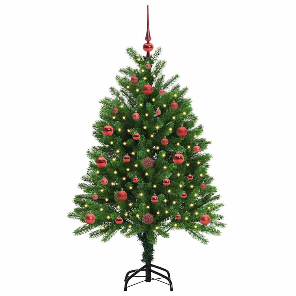 Christmas Tree with 150 LEDs with Stand Green 120 cm PE