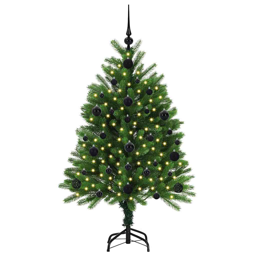 Christmas Tree with 150 LEDs with Stand Green 120 cm PE