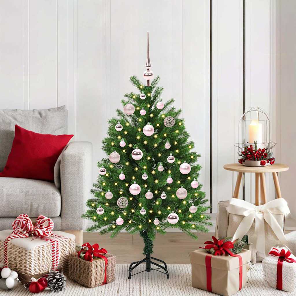 Christmas Tree with 150 LEDs with Stand Green 120 cm PE
