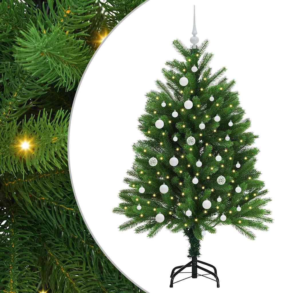 Christmas Tree with 150 LEDs with Stand Green 120 cm PE