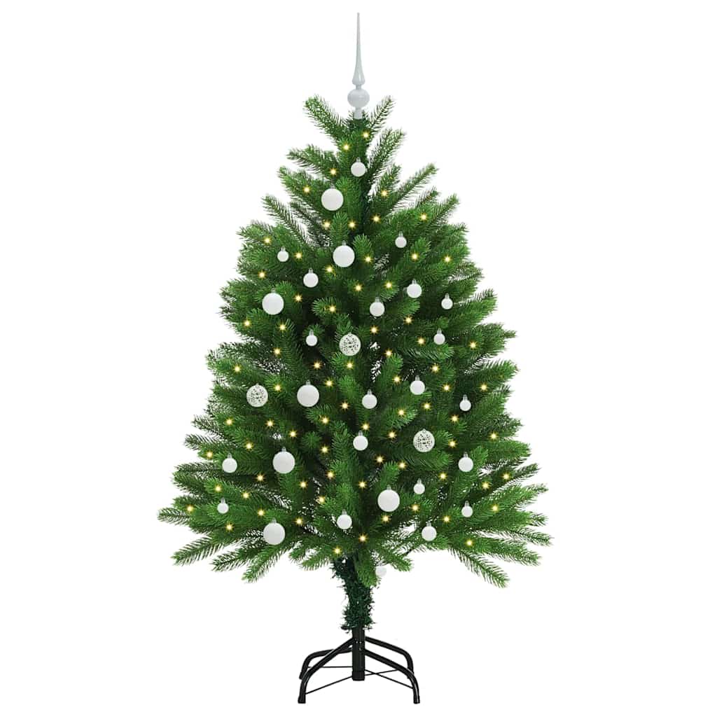 Christmas Tree with 150 LEDs with Stand Green 120 cm PE