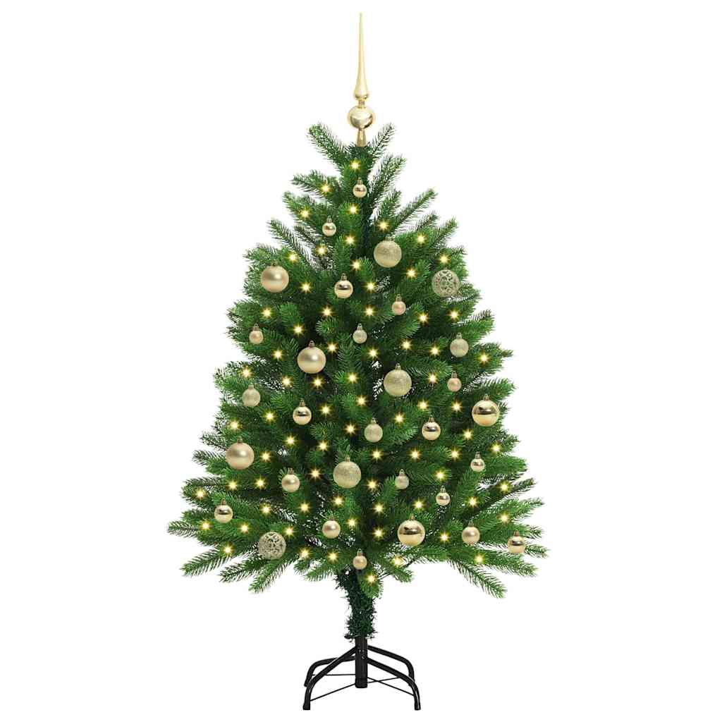 Christmas Tree with 150 LEDs with Stand Green 120 cm PE
