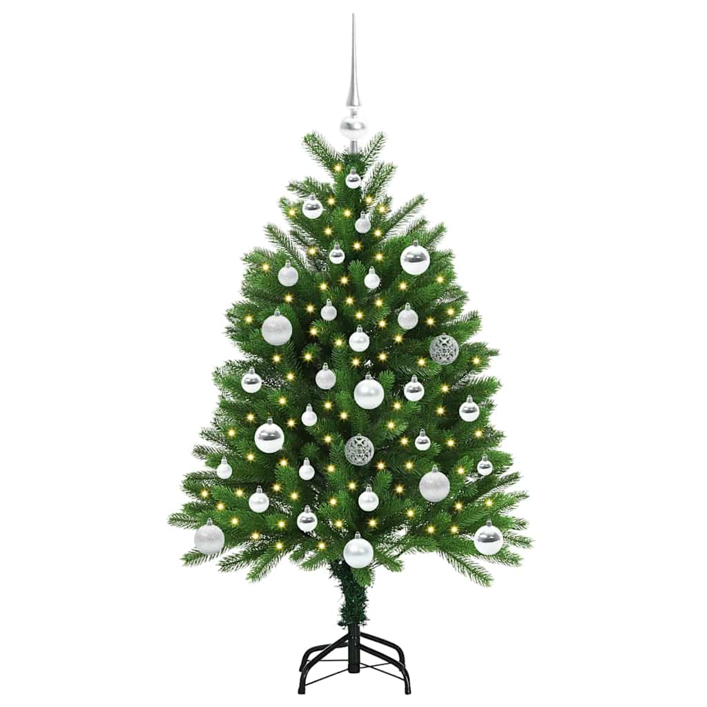 Christmas Tree with 150 LEDs with Stand Green 120 cm PE
