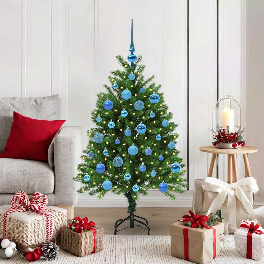 Christmas Tree with 150 LEDs with Stand Green 120 cm PE