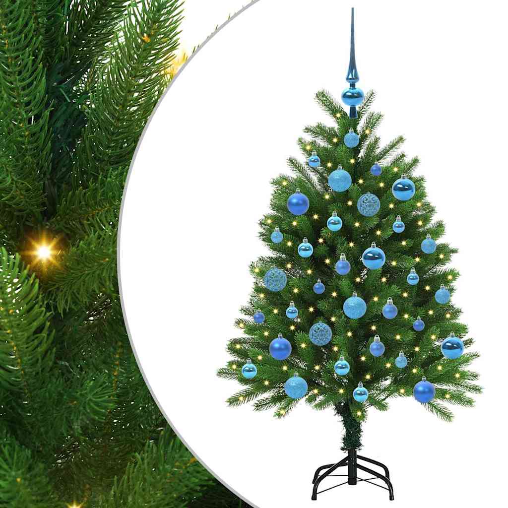 Christmas Tree with 150 LEDs with Stand Green 120 cm PE
