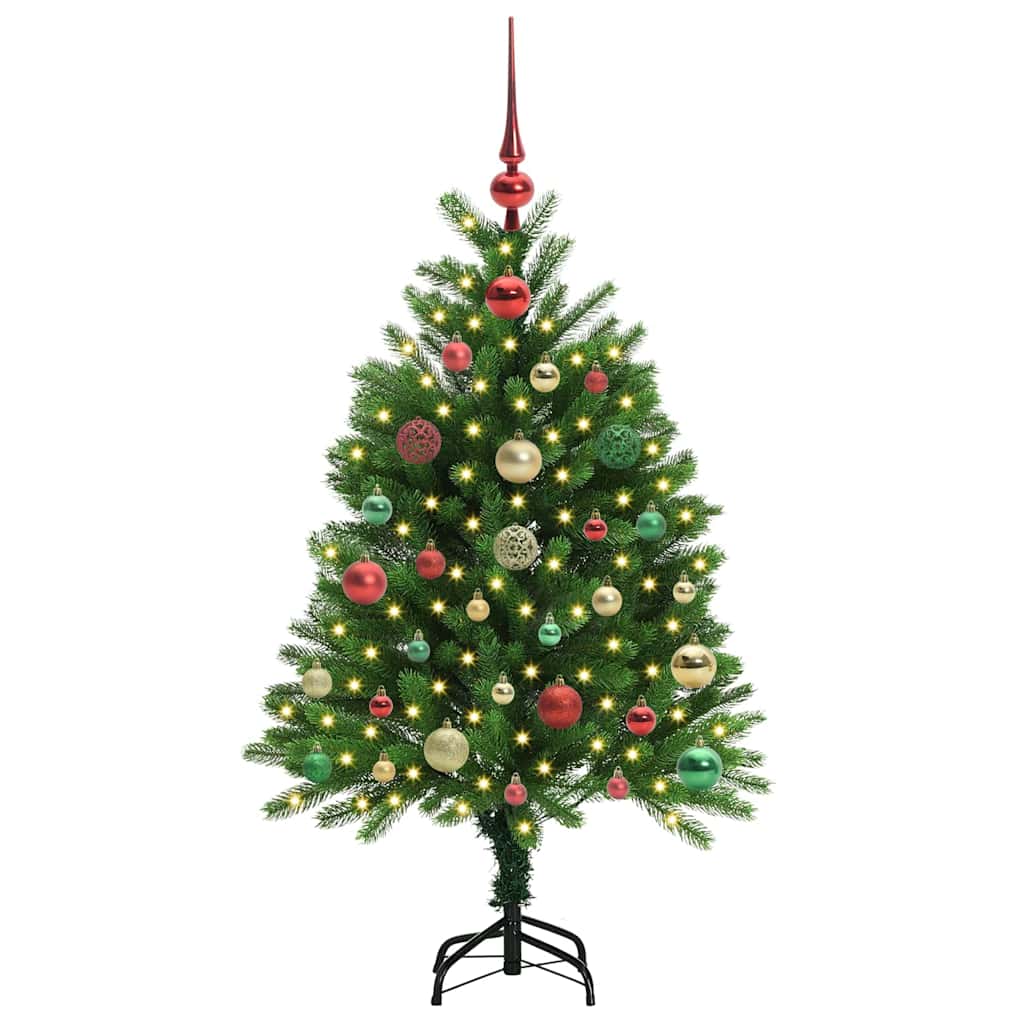 Christmas Tree with 150 LEDs with Stand Green 120 cm PE