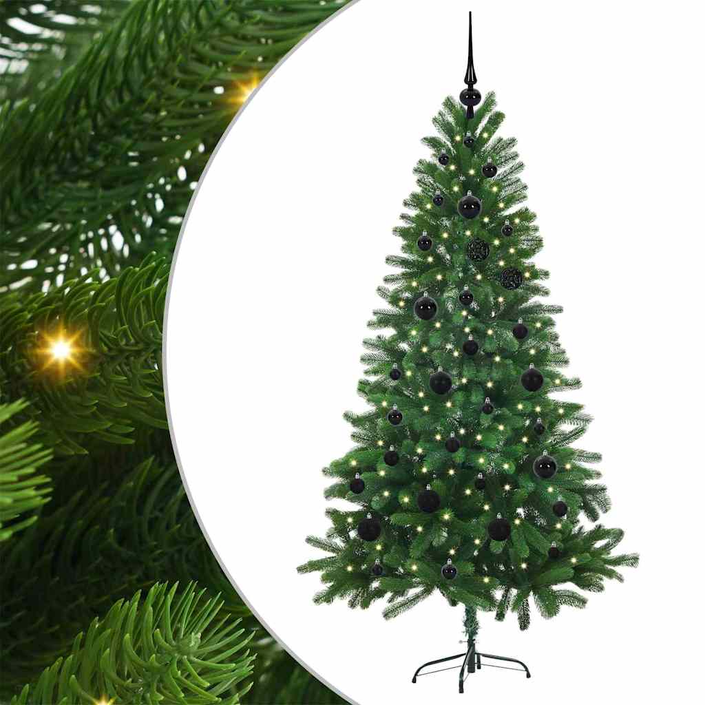 Christmas Tree with 150 LEDs with Stand Green 150 cm PE