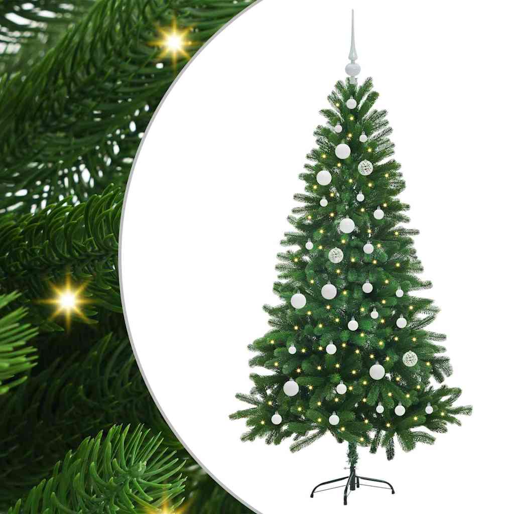 Christmas Tree with 150 LEDs with Stand Green 150 cm PE