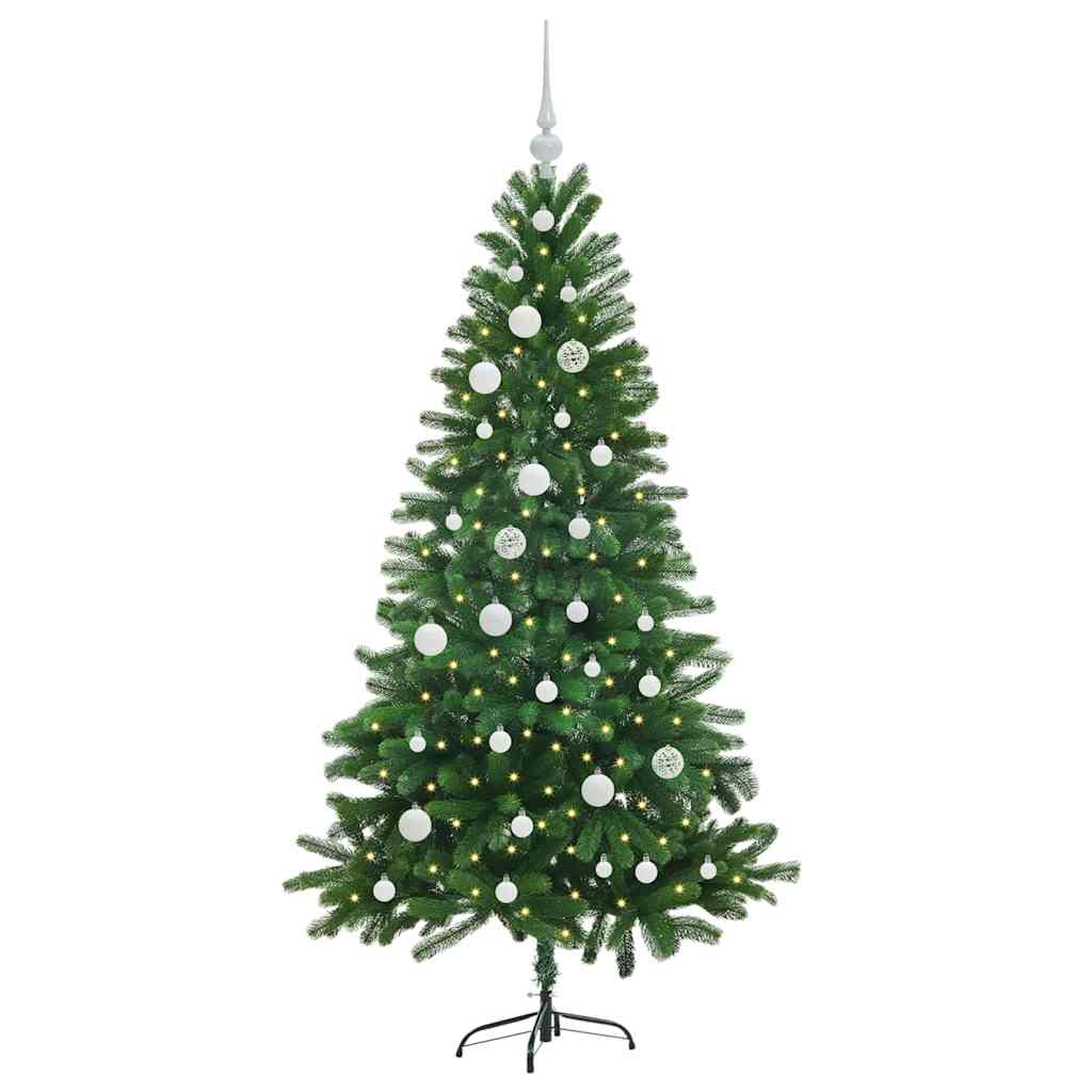 Christmas Tree with 150 LEDs with Stand Green 150 cm PE