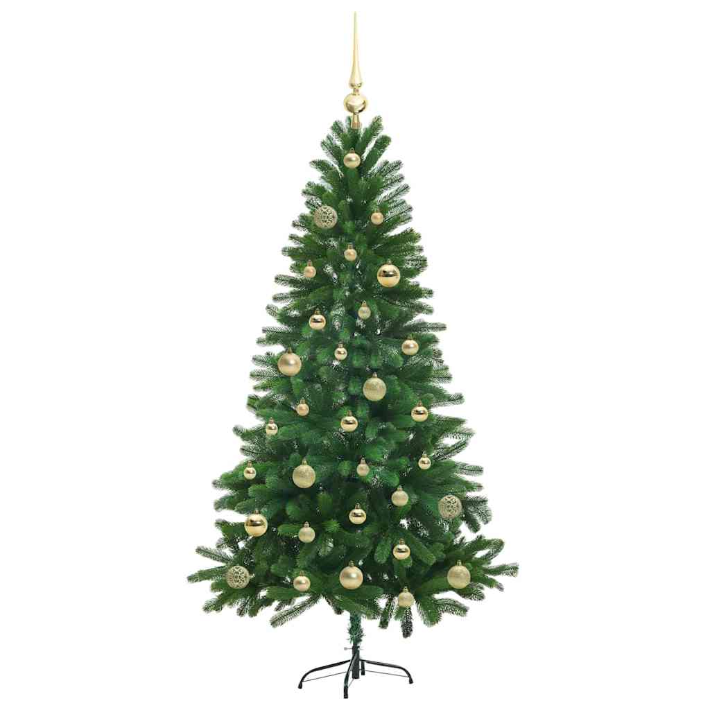 Christmas Tree with 150 LEDs with Stand Green 150 cm PE
