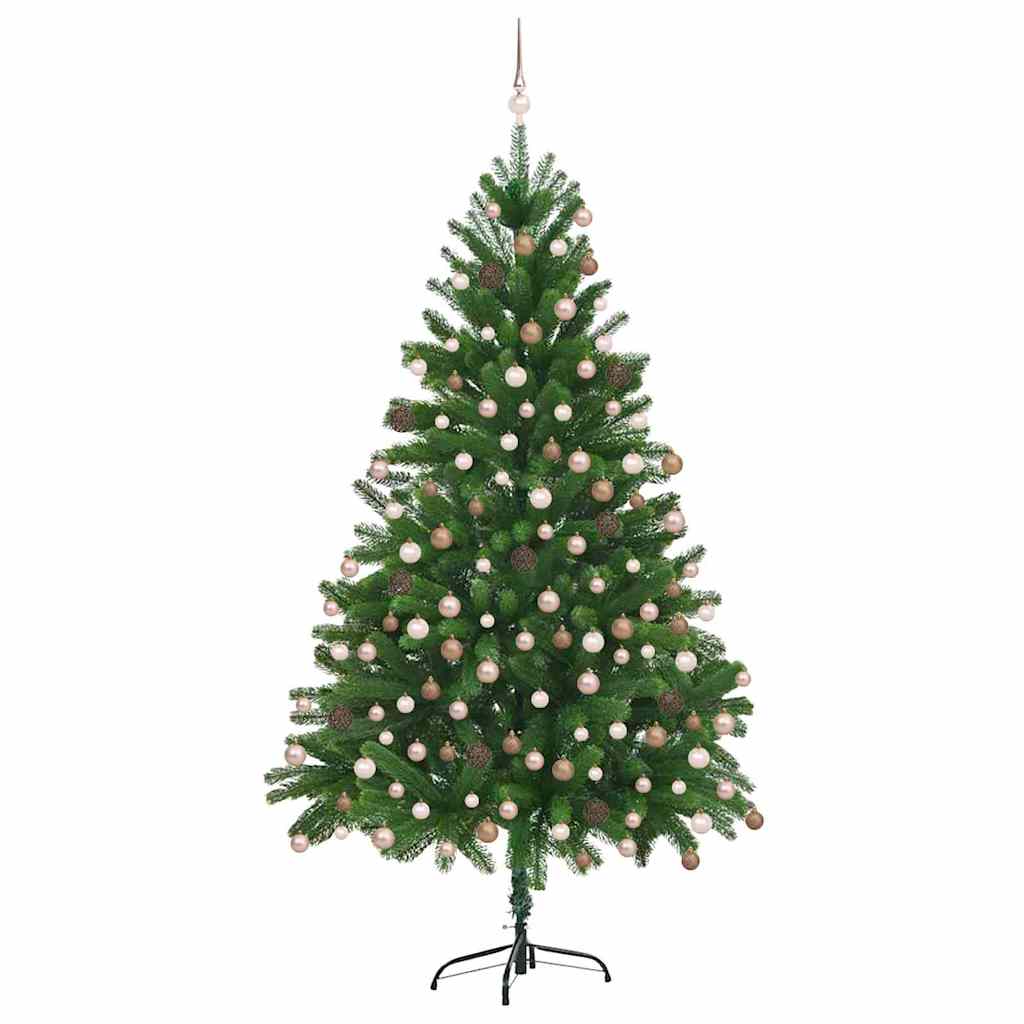 Christmas Tree with 300 LEDs with Stand Green 180 cm PE
