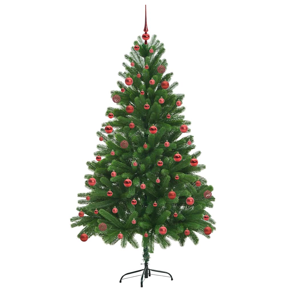 Christmas Tree with 300 LEDs with Stand Green 180 cm PE