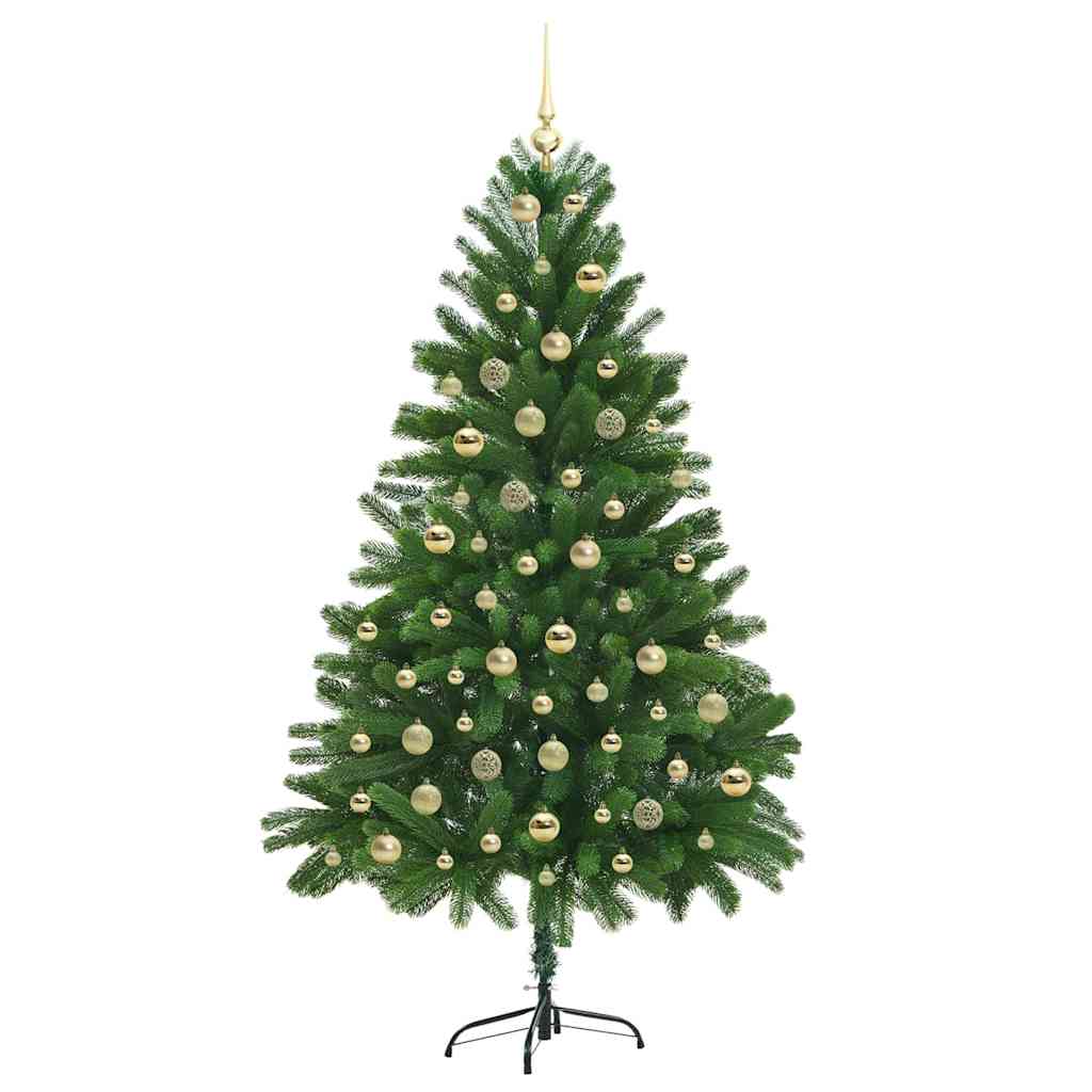 Christmas Tree with 300 LEDs with Stand Green 180 cm PE